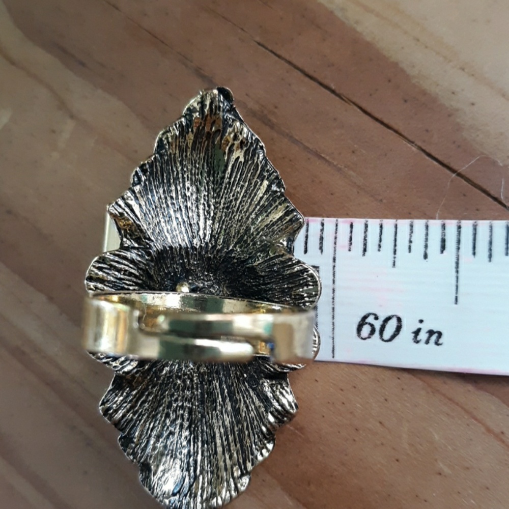 Gold/Bronze & Pink Bling Ring - Picture 6 of 6